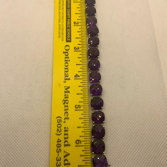 AFRICAN AMETHYST BRACELET - Picture 10 of 12